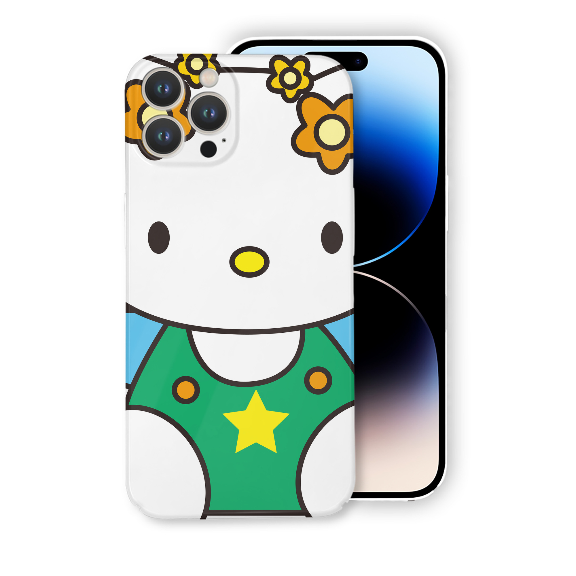 （画像用） Hello Kitty ハローキティ 【iPhone 14シリーズ対応】ハードケース